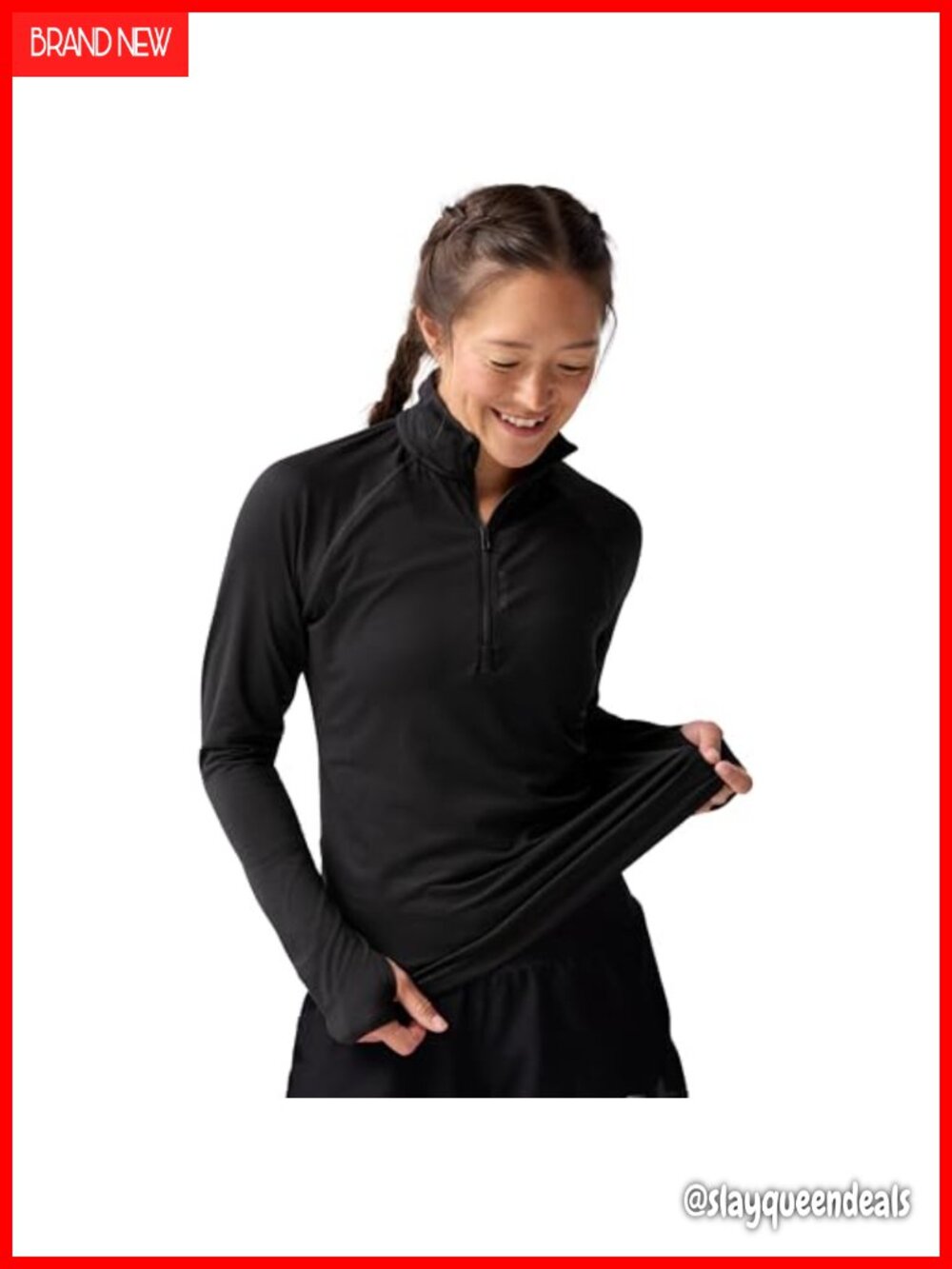 Women's Dash 1/2 Zip 3.0 Running Top UPF 50+ Long Sleeve Semi-Fitted